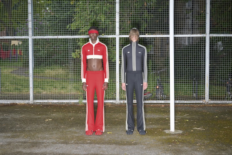 avavav adidas runway milan sportswear track jackets models 