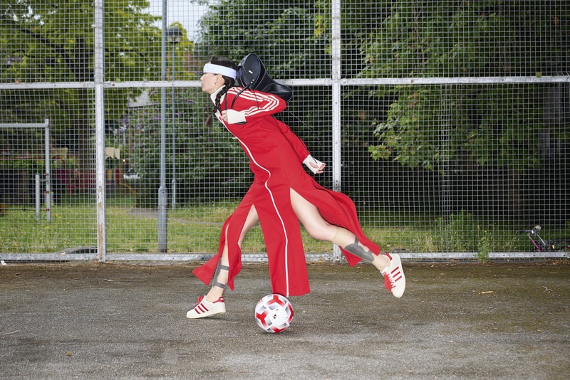 avavav adidas runway milan sportswear track jackets models 