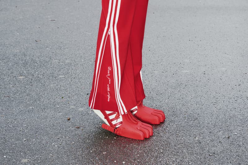 avavav adidas runway milan sportswear track jackets models 