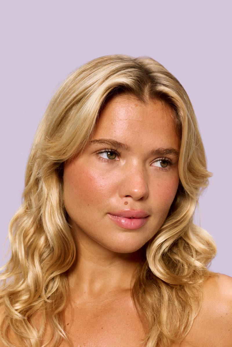 matilda djerf smiling, haircare, beauty, swedish beauty