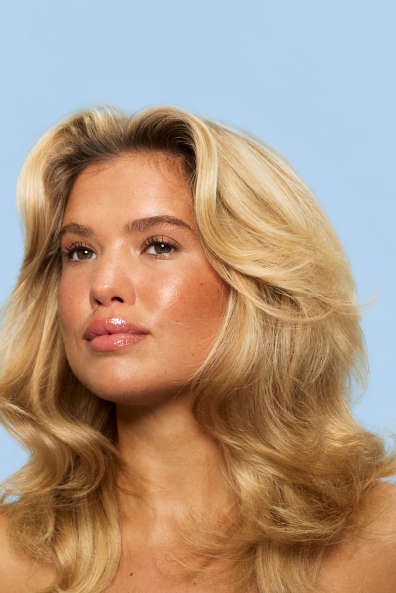 matilda djerf smiling, haircare, beauty, swedish beauty