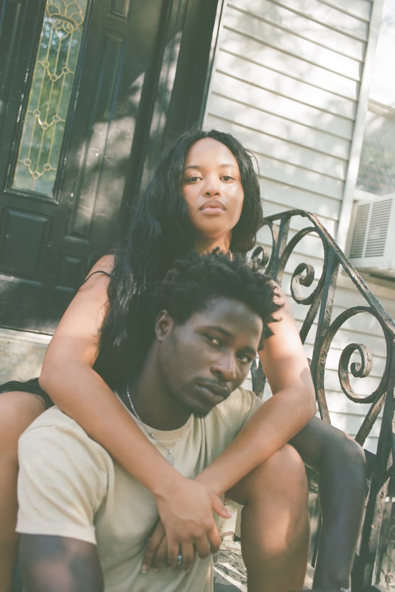 woman and man laying in bed cuddling together, hume supernatural vanilla-scented deodorant, beauty, hygiene care