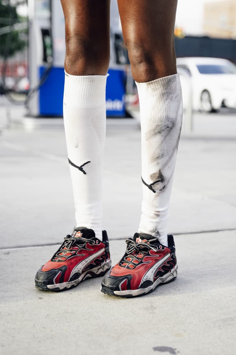 asap rocky puma mostro sneaker distressed garage motosport girls dirt