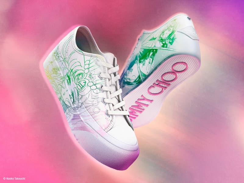 jimmy choo sailor moon guardian manga comic book shoes bags heels