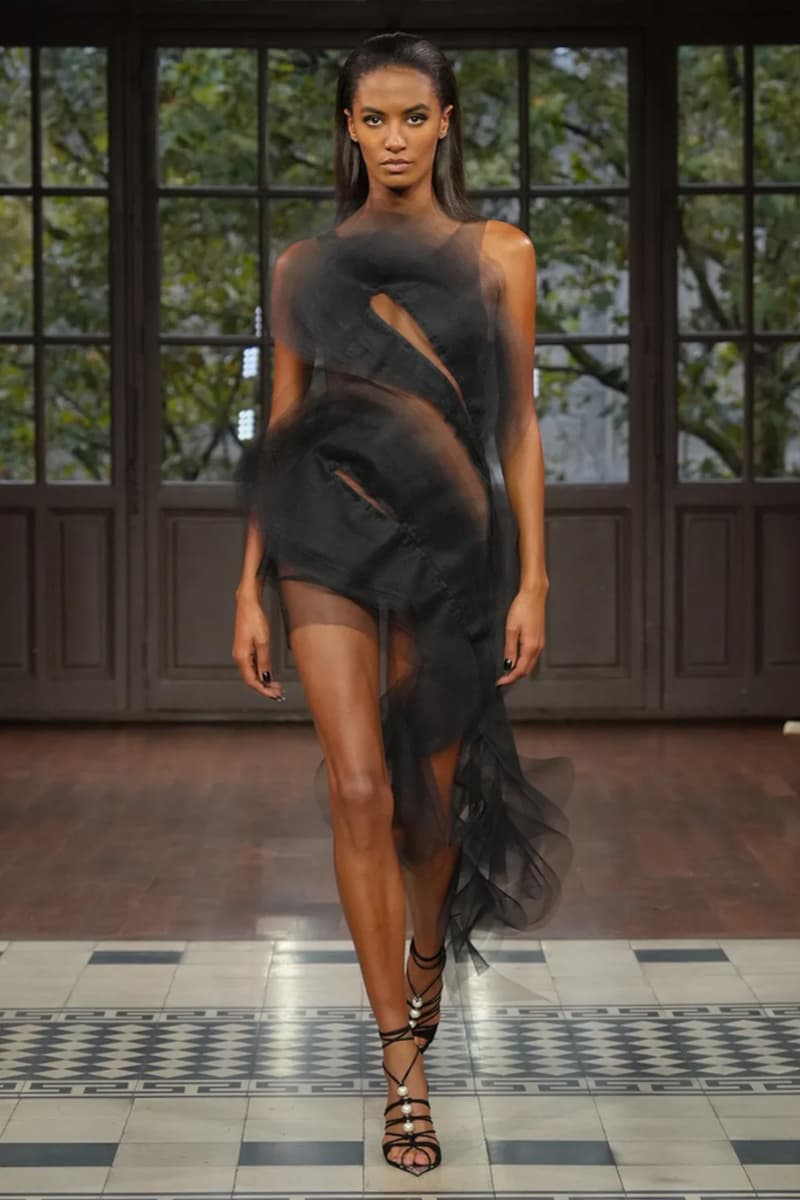 Mugler, SS25, Runway, Collection, Paris Fashion Week, Dresses, Corsets, Suits.