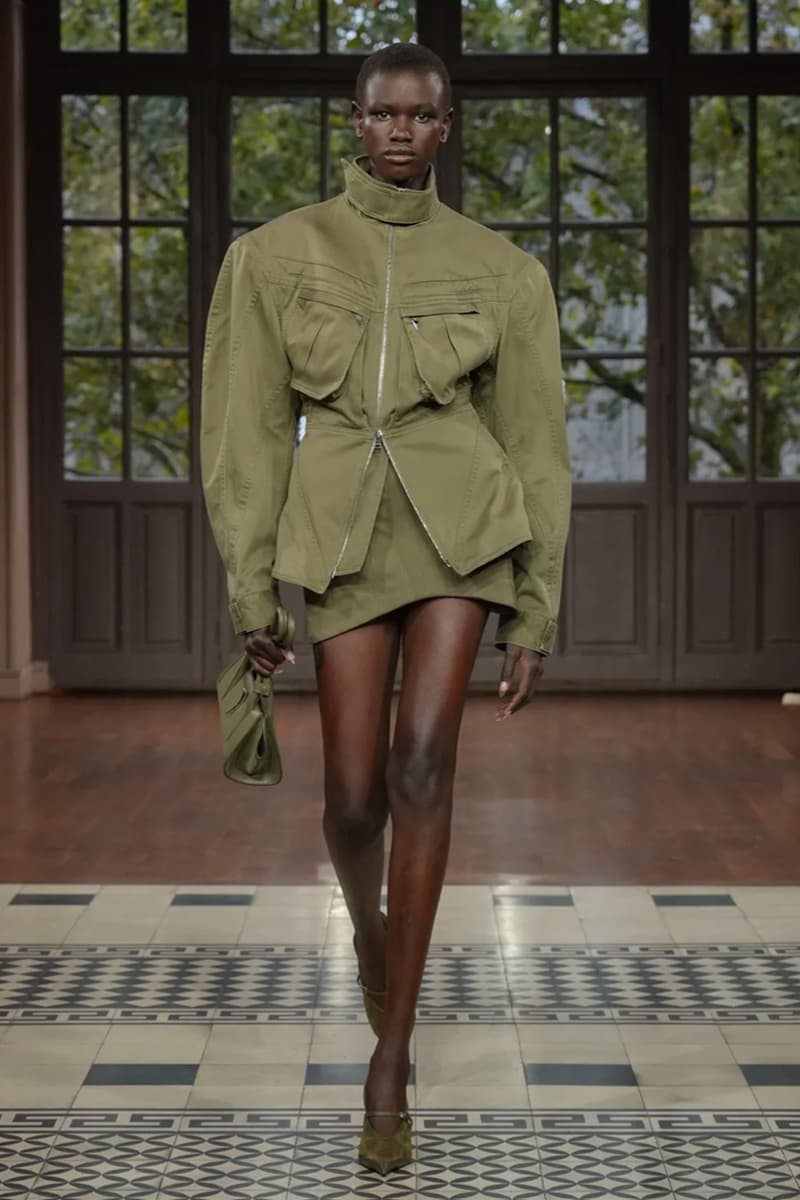 Mugler, SS25, Runway, Collection, Paris Fashion Week, Dresses, Corsets, Suits.