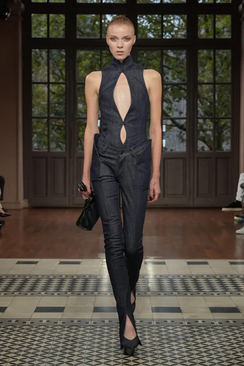Mugler, SS25, Runway, Collection, Paris Fashion Week, Dresses, Corsets, Suits.