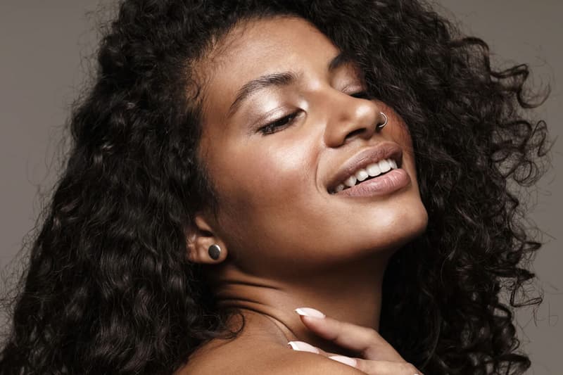 woman smiling and posing, viral tiktok makeup brand, adriana nichole