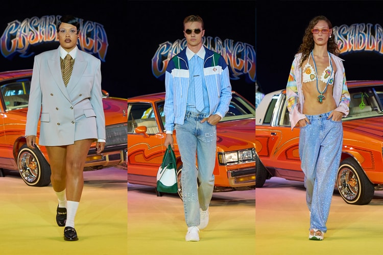 Casablanca SS25 Makes Cars Couture