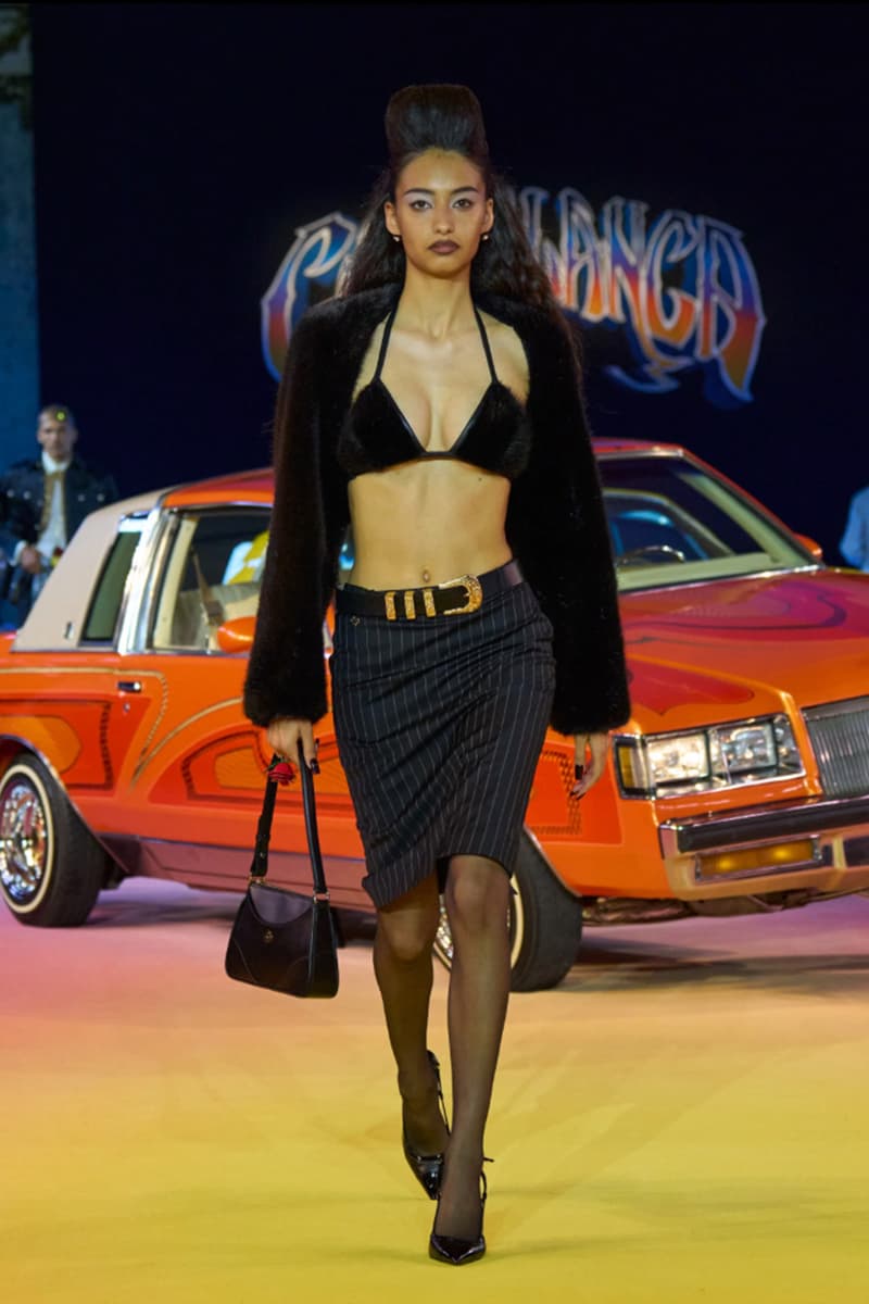 Casablanca, SS25, Paris Fashion Week, Runway, Collection, Mexican, Lowriders, Lucky Blue Smith, Alton Mason, Charaf Tajer