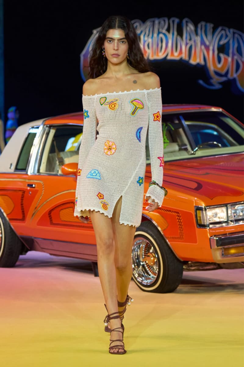 Casablanca, SS25, Paris Fashion Week, Runway, Collection, Mexican, Lowriders, Lucky Blue Smith, Alton Mason, Charaf Tajer