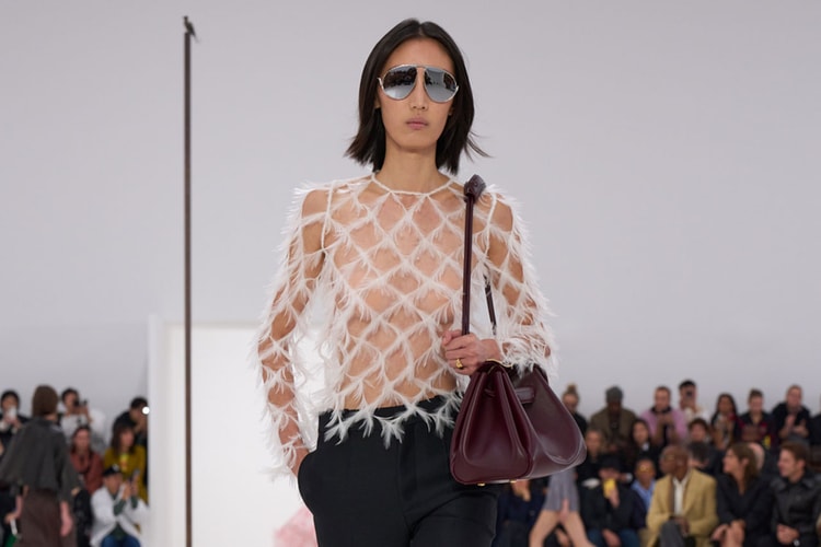 Diamond Fishnet Is Taking Over SS25 Runways