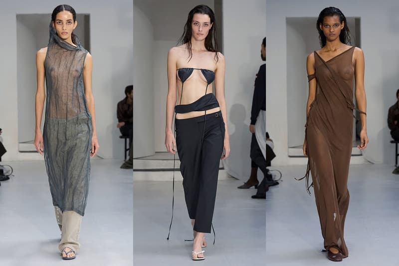 paloma wool model presentation music performance runway paris 