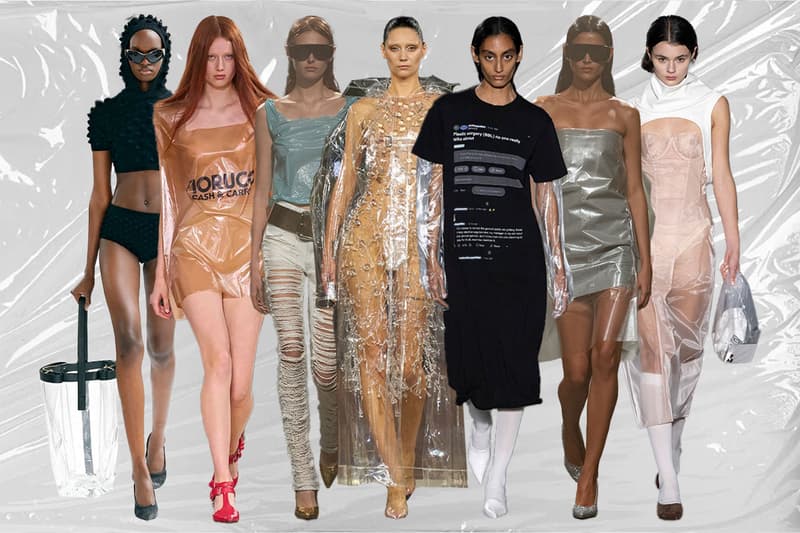 SS25 Trend Spotlight: Plastic Fashion and Beauty | Hypebae SS25 Trend Spotlight: Plastic Fashion and Beauty | Hypebae