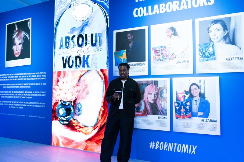 Absolut Vodka The Other Half Exhibit Andy Warhol Absolut Warhol Artwork Saatchi Gallery Kelly Anna Ken Nwadiogbu Jade Pearl Xu Yang Alexa Sirbu