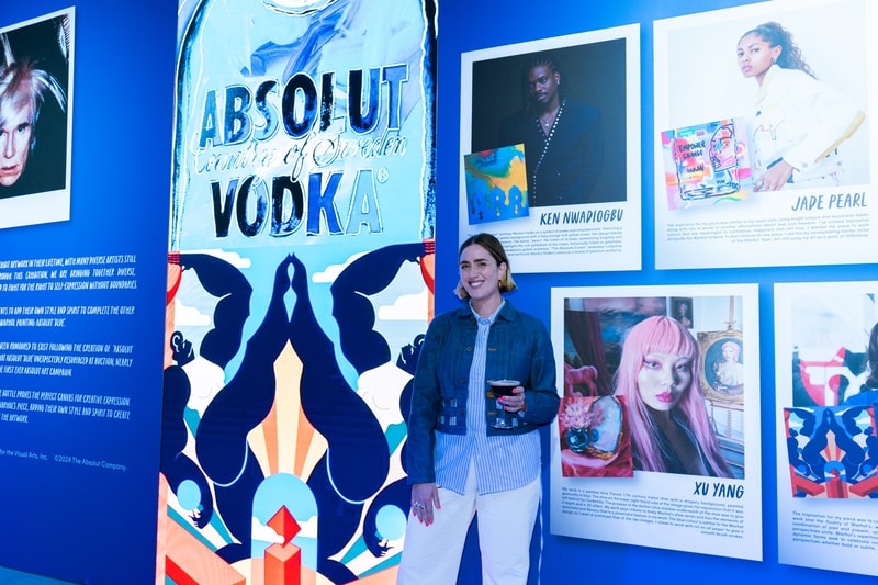 Absolut Vodka The Other Half Exhibit Andy Warhol Absolut Warhol Artwork Saatchi Gallery Kelly Anna Ken Nwadiogbu Jade Pearl Xu Yang Alexa Sirbu