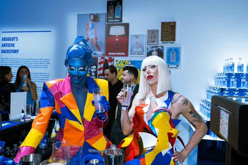 Absolut Vodka The Other Half Exhibit Andy Warhol Absolut Warhol Artwork Saatchi Gallery Kelly Anna Ken Nwadiogbu Jade Pearl Xu Yang Alexa Sirbu