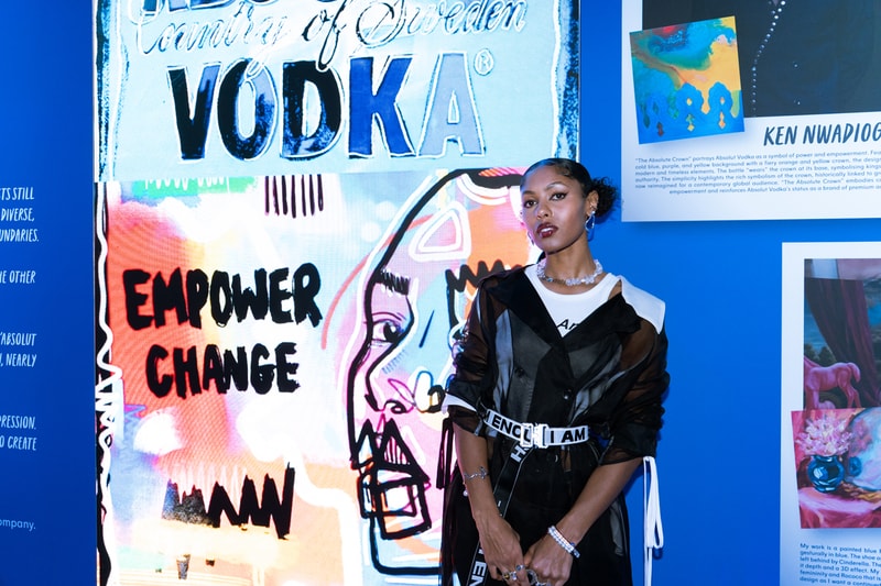 Absolut Vodka The Other Half Exhibit Andy Warhol Absolut Warhol Artwork Saatchi Gallery Kelly Anna Ken Nwadiogbu Jade Pearl Xu Yang Alexa Sirbu