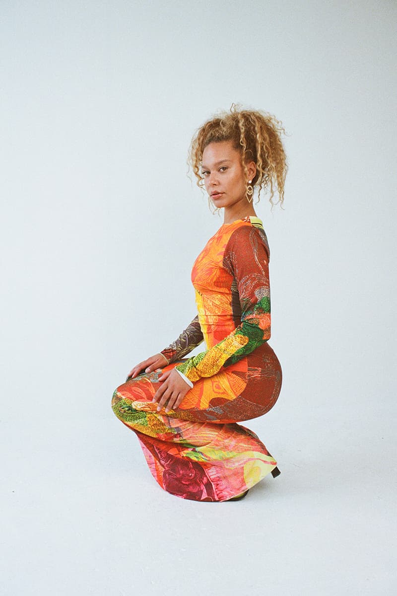 Senja by Maddie, Fall, Skirts, Dresses, Tops, Orange, Pink, Red, Yellow