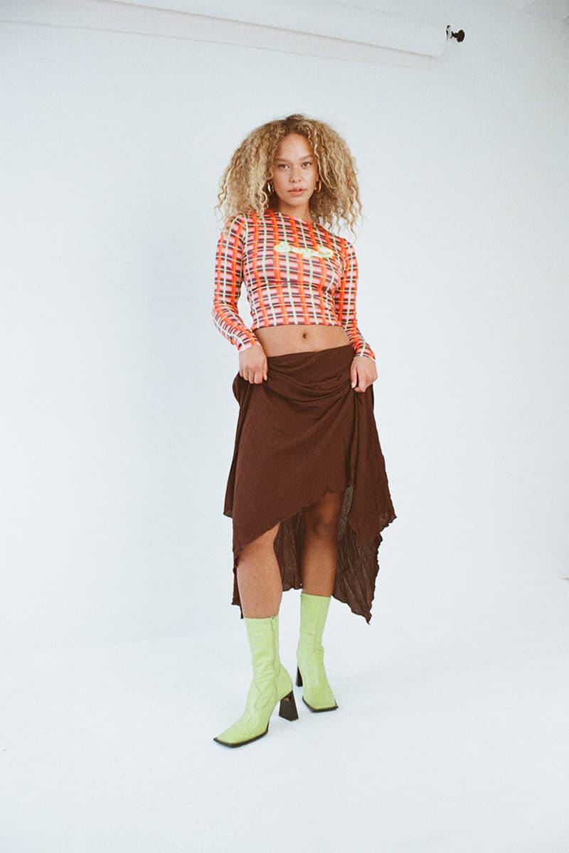 Senja by Maddie, Fall, Skirts, Dresses, Tops, Orange, Pink, Red, Yellow