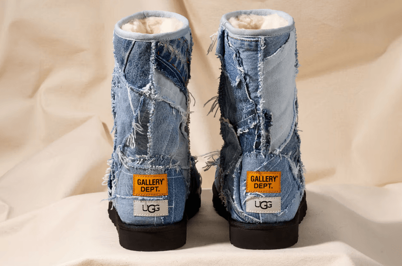 UGG, GALLERY DEPT, Boots, Denim, Upcycling, Sustainable, Cowboy