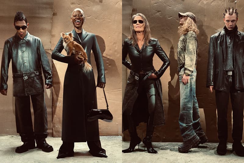 Diesel, Campaign, FW24, Denim, Puffer Jackets, Fur, Mini Skirts, "Play" Bag, Prints