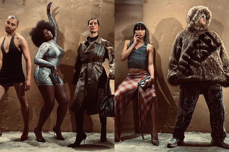 Diesel, Campaign, FW24, Denim, Puffer Jackets, Fur, Mini Skirts, "Play" Bag, Prints
