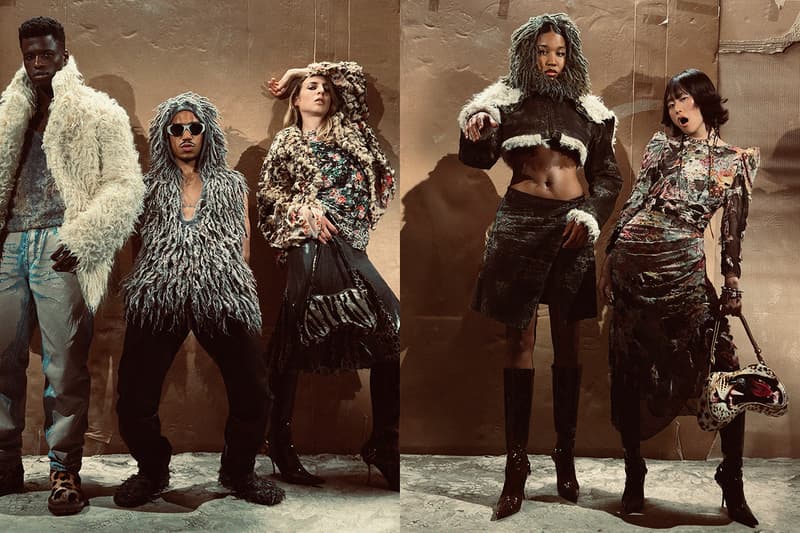 Diesel, Campaign, FW24, Denim, Puffer Jackets, Fur, Mini Skirts, "Play" Bag, Prints