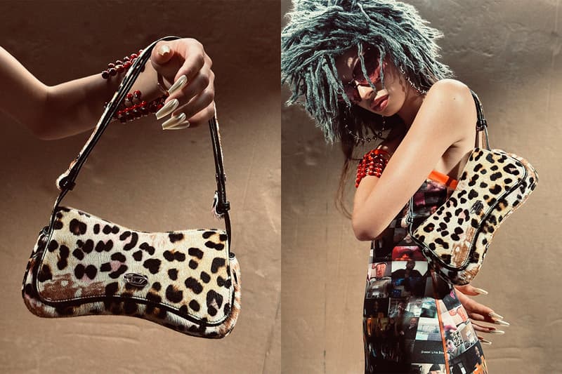 Diesel, Campaign, FW24, Denim, Puffer Jackets, Fur, Mini Skirts, "Play" Bag, Prints