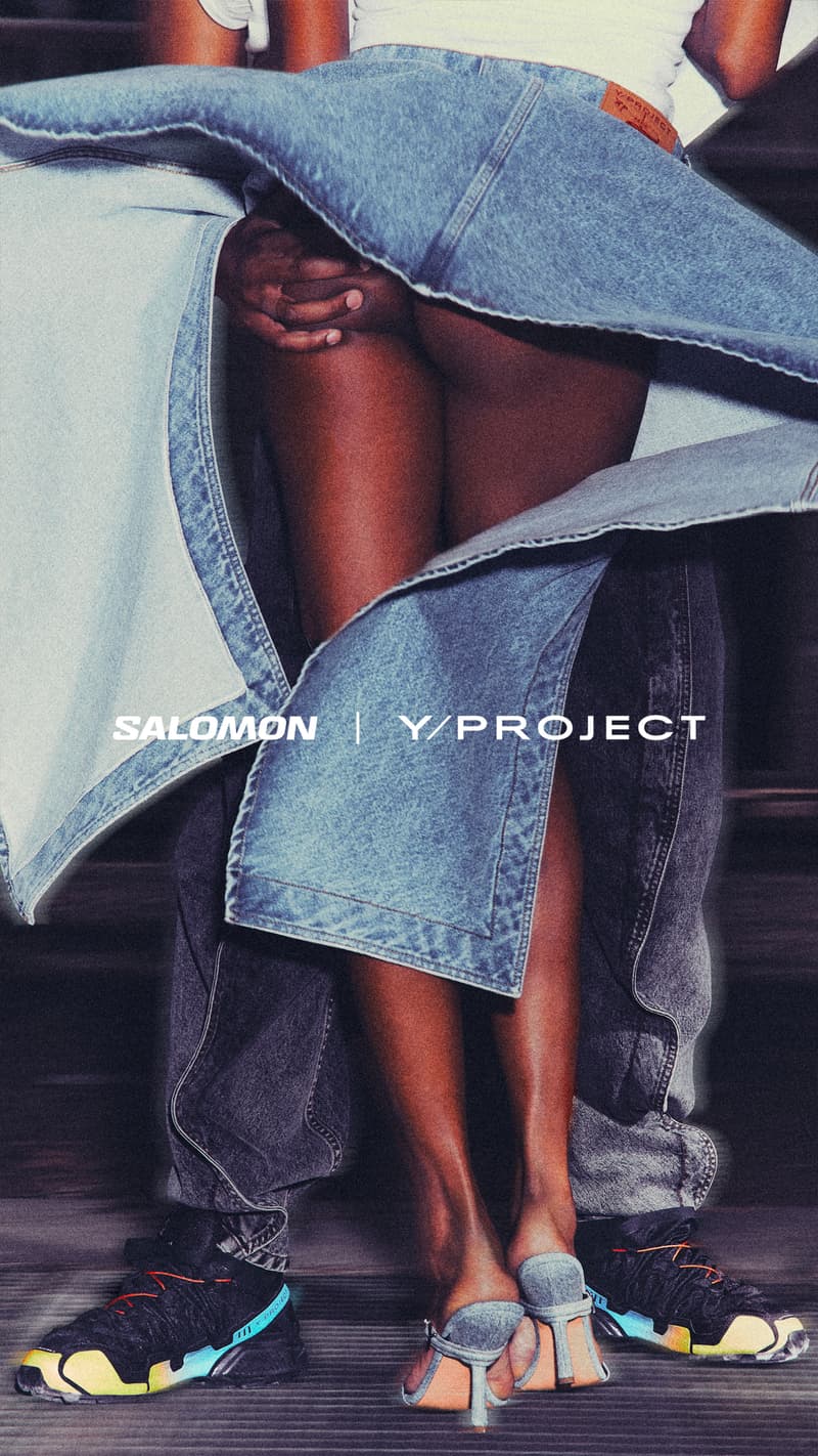 yproject salomon sneakers shoes trainers girl boy legs