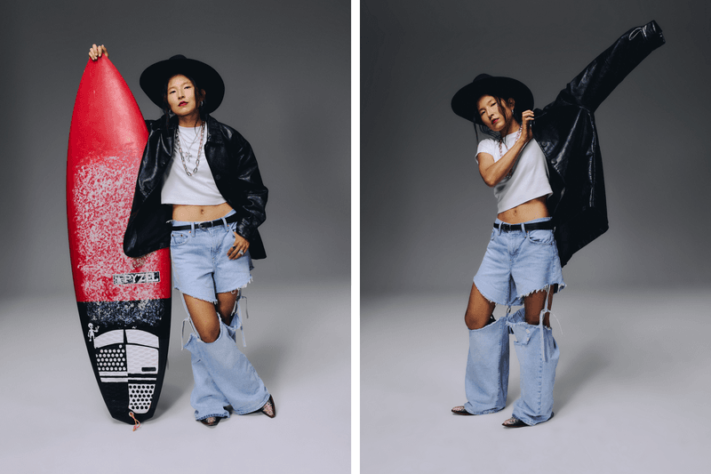 levi's xl straight jeans mel renée leamon terumi briana andalore stylists fashion styling denim pants customization customize 