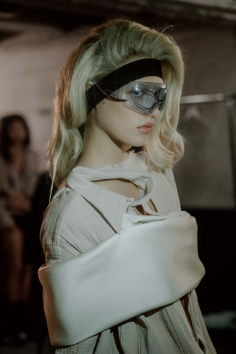 ottolinger shayne oliver sunglasses pink girl woman puffy top blonde