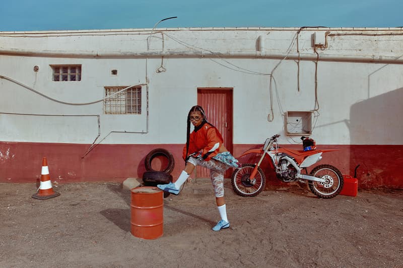 PUMA, "Speedcat", Sneakers, Suede, Light Blue, Light Brown, Sierra Rena. 