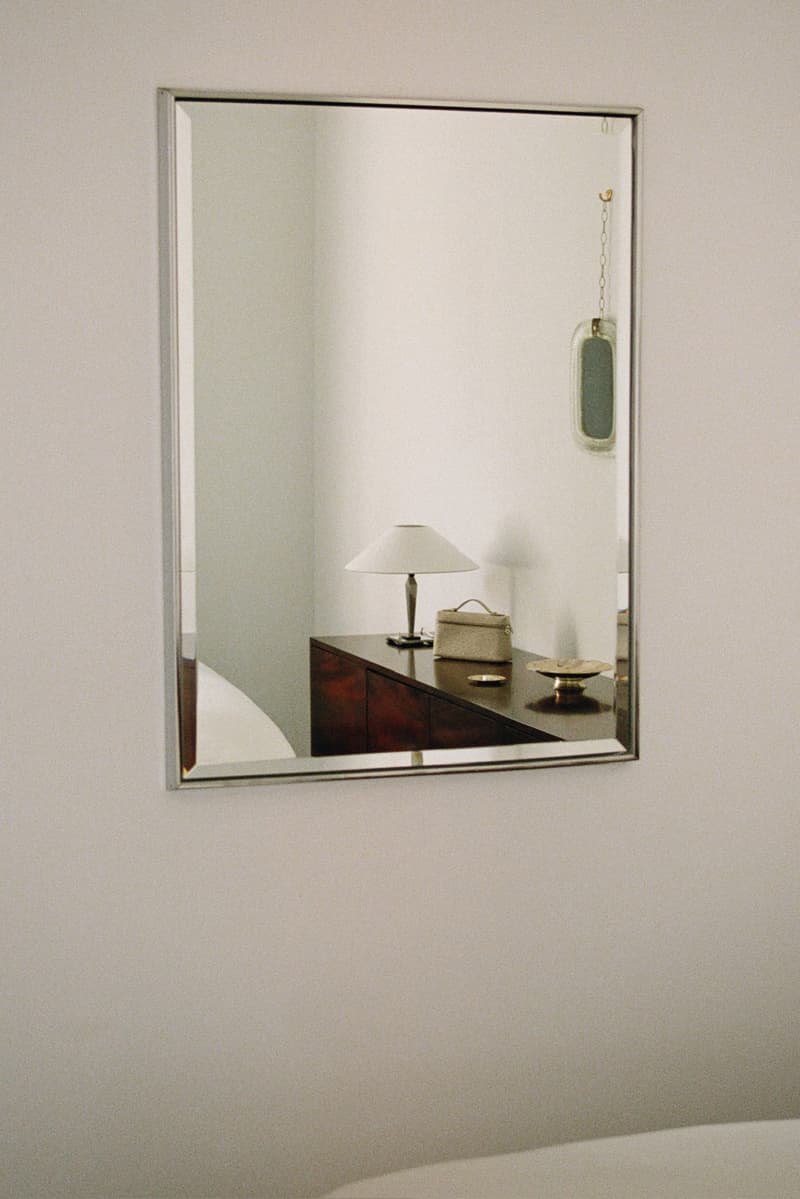 facial studio bed and brown dresser, elizabeth grace hand, skincare, stalle studios