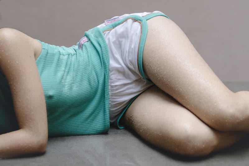 fruity booty tank top shorts body girl wet