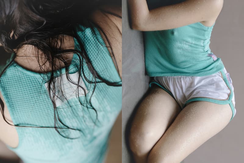 fruity booty tank top shorts body girl wet