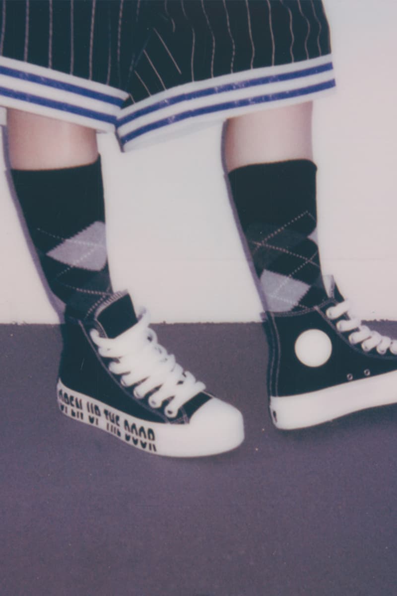 Billie Eilish, Converse, Collaboration, Chuck Taylor All Star, Chuck Taylor All Star Lift Platform, Black, White, Graphics, 