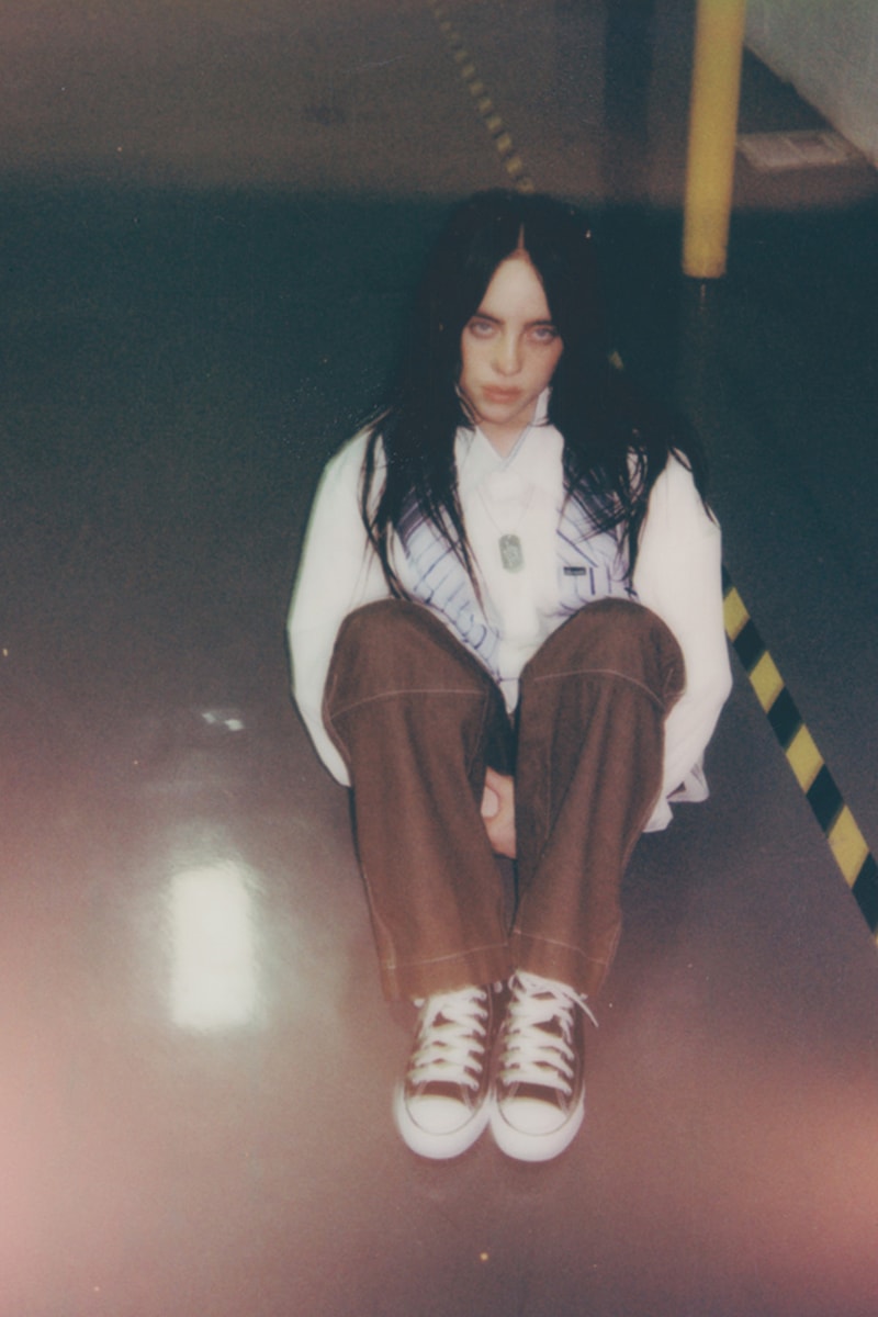 Billie Eilish, Converse, Collaboration, Chuck Taylor All Star, Chuck Taylor All Star Lift Platform, Black, White, Graphics, 