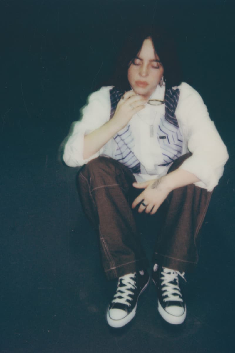 Billie Eilish, Converse, Collaboration, Chuck Taylor All Star, Chuck Taylor All Star Lift Platform, Black, White, Graphics, 