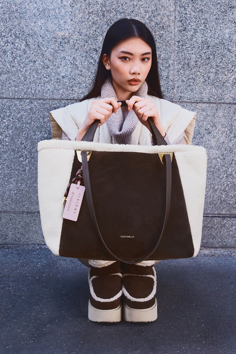 Coccinelle x INUIKII Unveil Collaborative Winter Capsule Collection of Purses and Footwear