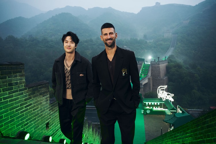 Lacoste Celebrates Novak Djokovic in Landmark Event at the Great Wall