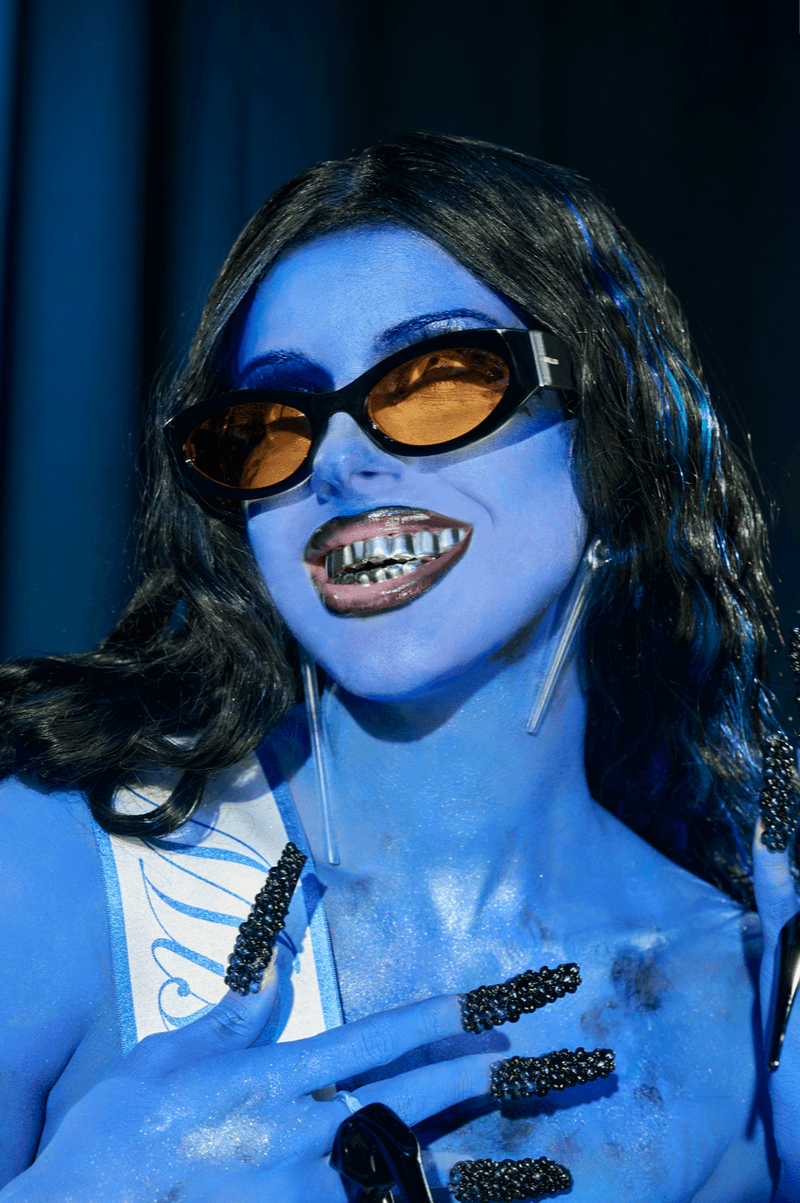 meller sunglasses glasses halloween green monster 