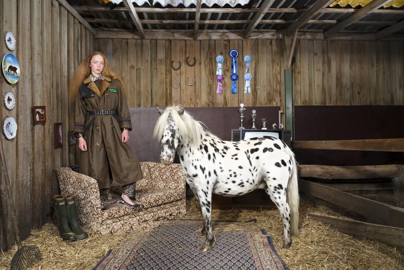 barbour ganni leopard print jacket