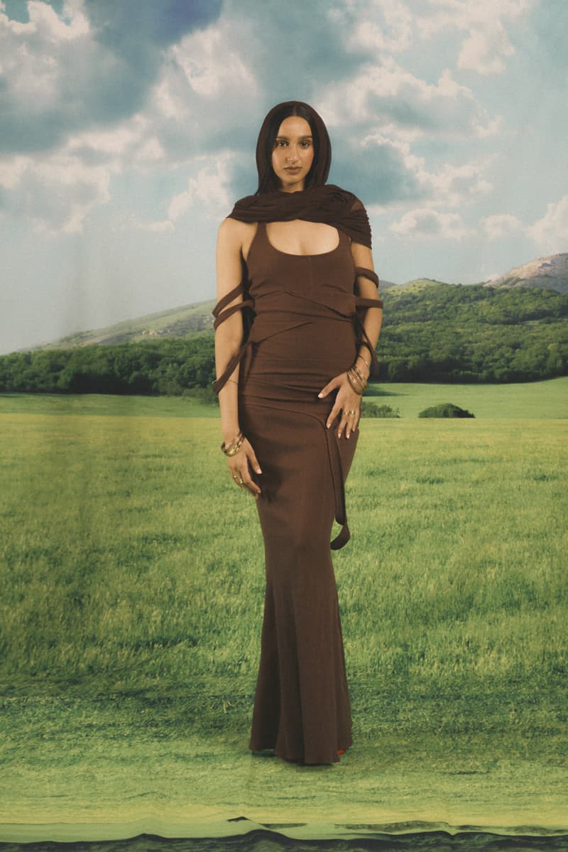 rupal banerjee indian designer paisley prints headscarf woman mountains clothes