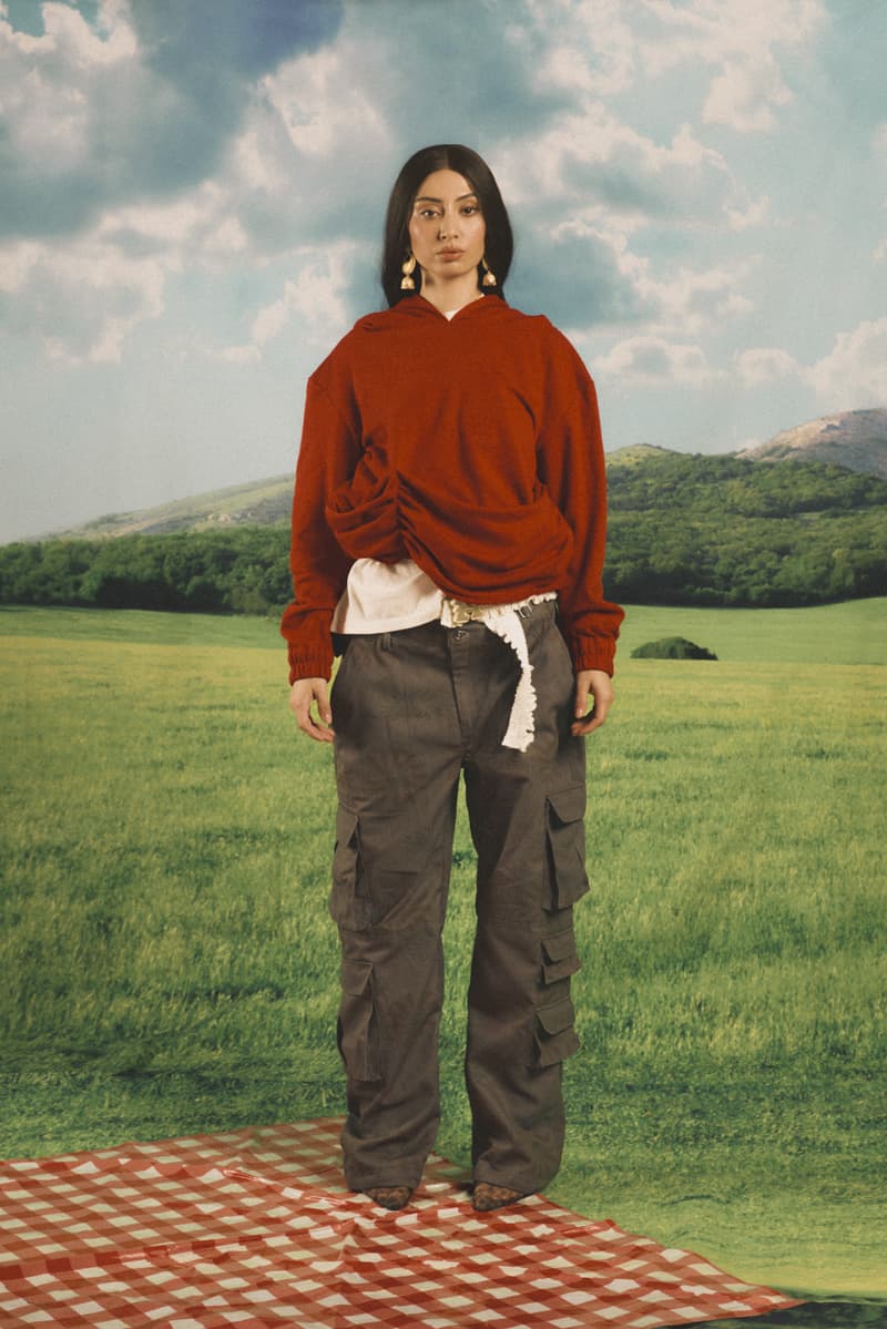 rupal banerjee indian designer paisley prints headscarf woman mountains clothes