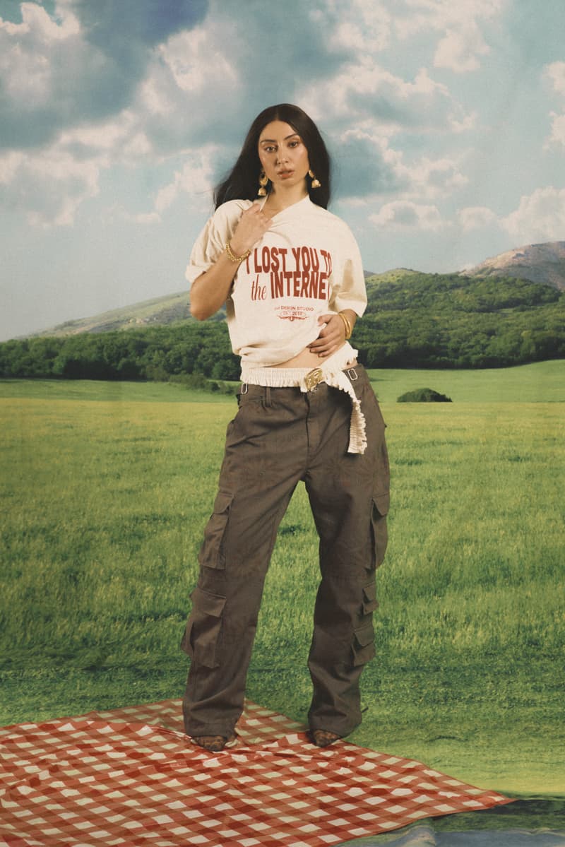 rupal banerjee indian designer paisley prints headscarf woman mountains clothes