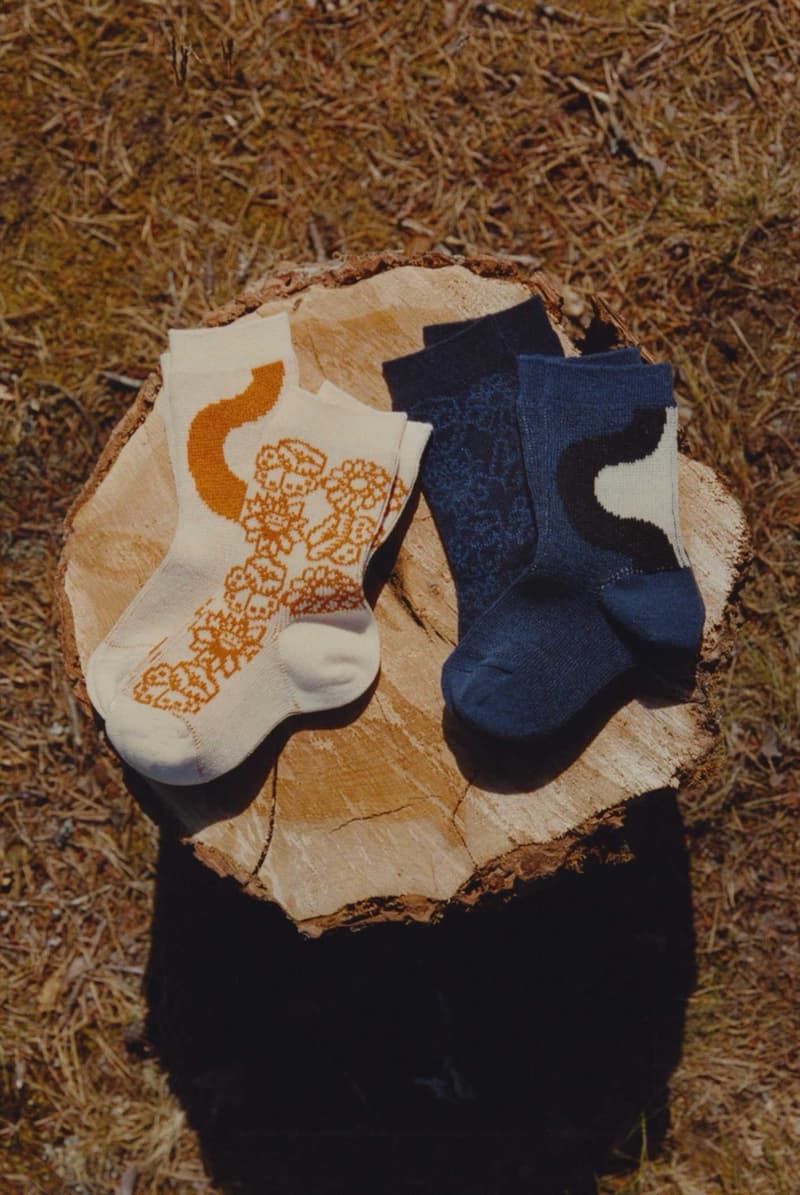 uniqlo marimekko beige furry fleece water hat graphic prints women grey jumper