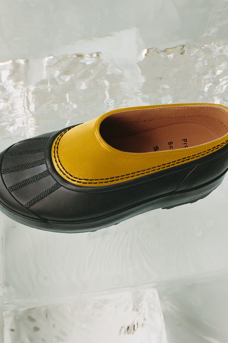 SOREL, Proenza Schouler, Collaboration, "Caribou" Chelsea boot, "Caribou" mule, footwear, Black, White, Yellow