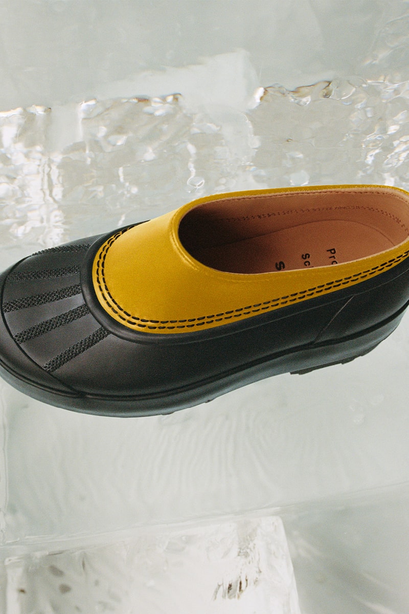 SOREL, Proenza Schouler, Collaboration, "Caribou" Chelsea boot, "Caribou" mule, footwear, Black, White, Yellow