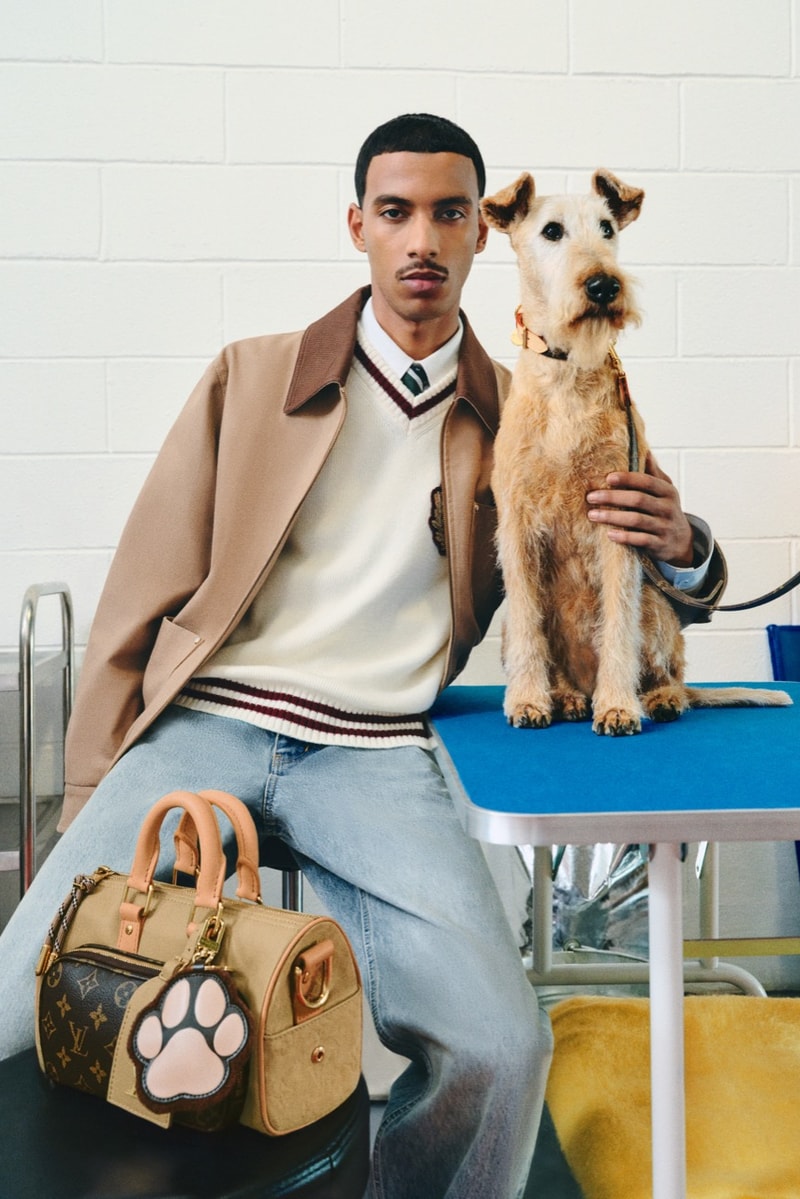 louis vuitton spring mens collection dogs animals pets bags